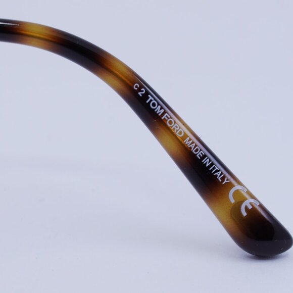 Tom Ford FT5815-B 053 Eyeglasses Havana/Gold 54mm Cat Eye Frame - Picture 8 of 11